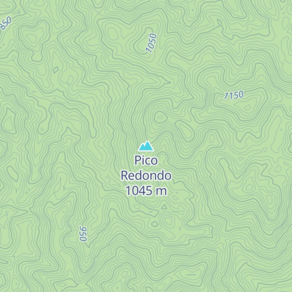 Map of Pico Redondo