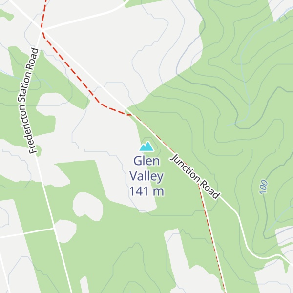 Map of Glen Valley