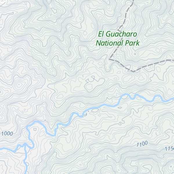 Map of Cerro El Palmar