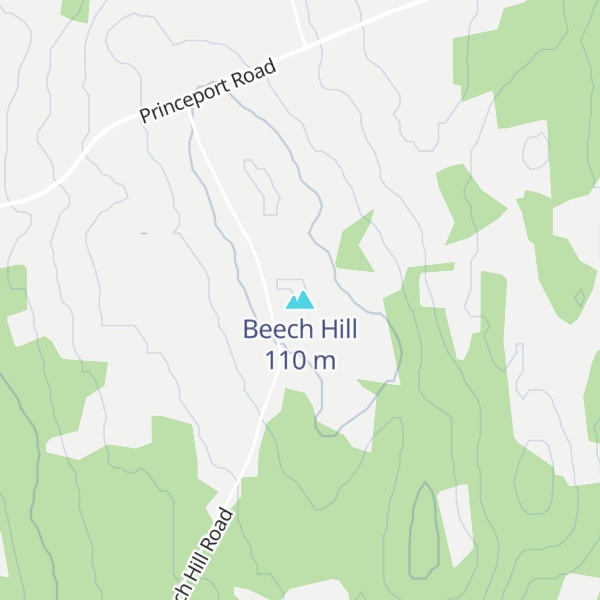 Map of Beech Hill