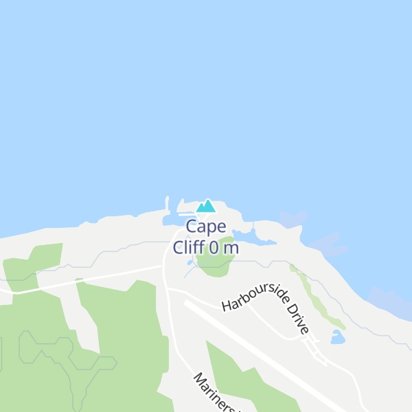 Map of Cape Cliff