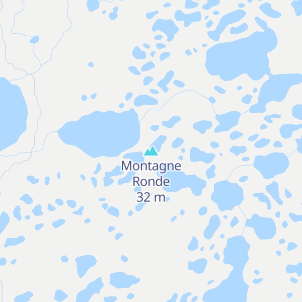 Map of Montagne Ronde