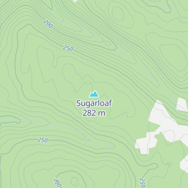 Map of Sugarloaf