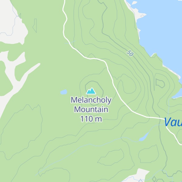 Map of Melancholy Mountain