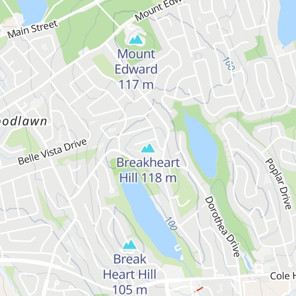 Map of Breakheart Hill
