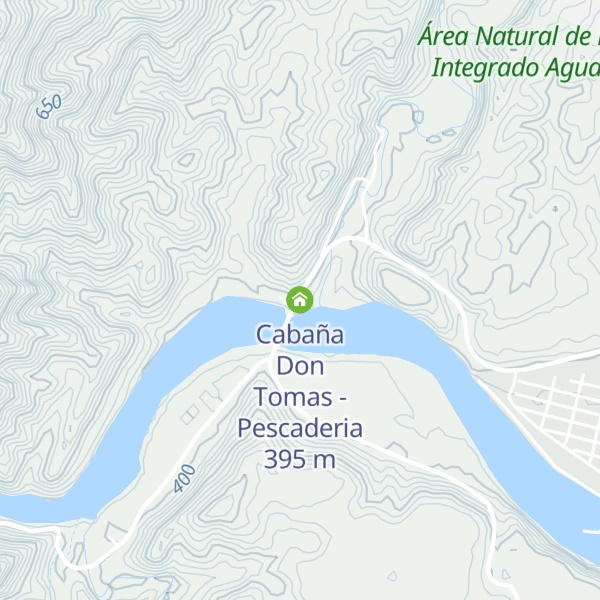 Map of Cabaña Don Tomas - Pescaderia