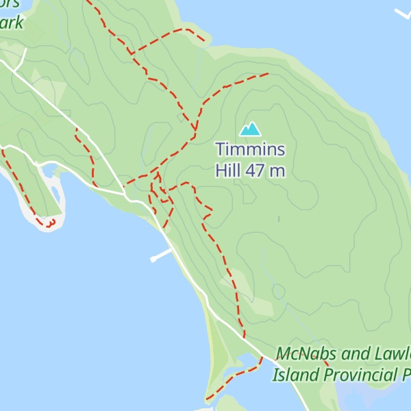 Map of Jenkins Hill