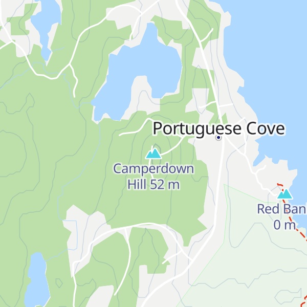 Map of Camperdown Hill