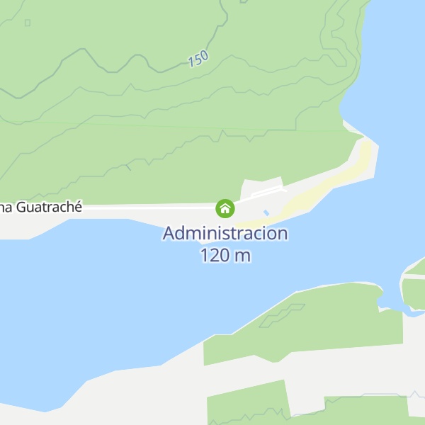 Map of Cabaña Aguas Termales