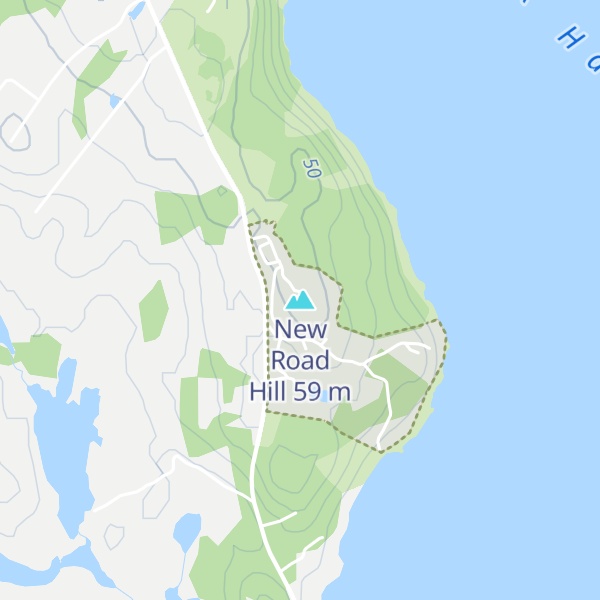 Map of New Road Hill