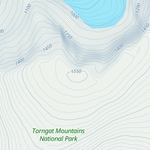 Map of Cirque Mountain