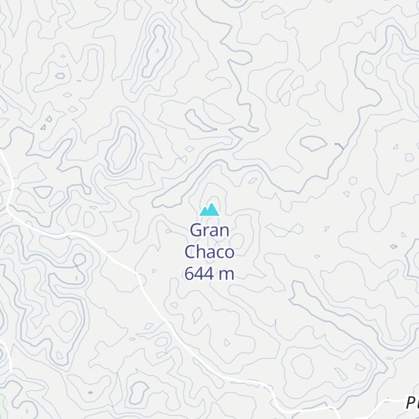 Map of Gran Chaco