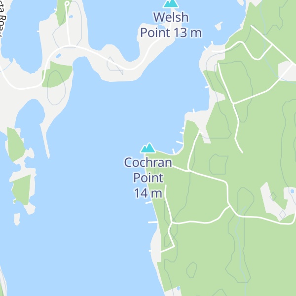 Map of Cochran Point