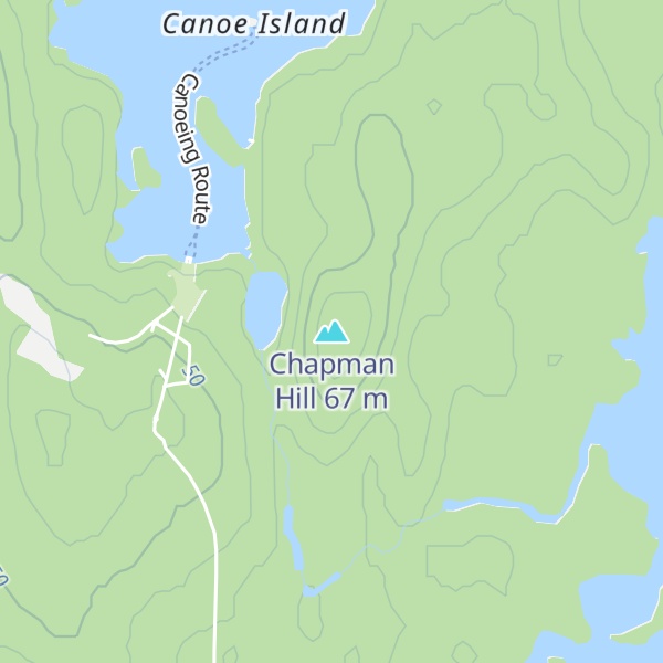 Map of Chapman Hill
