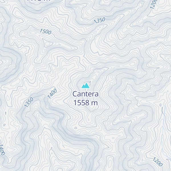 Map of Cantera