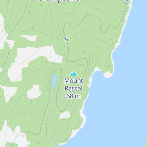 Map of Mount Rascal