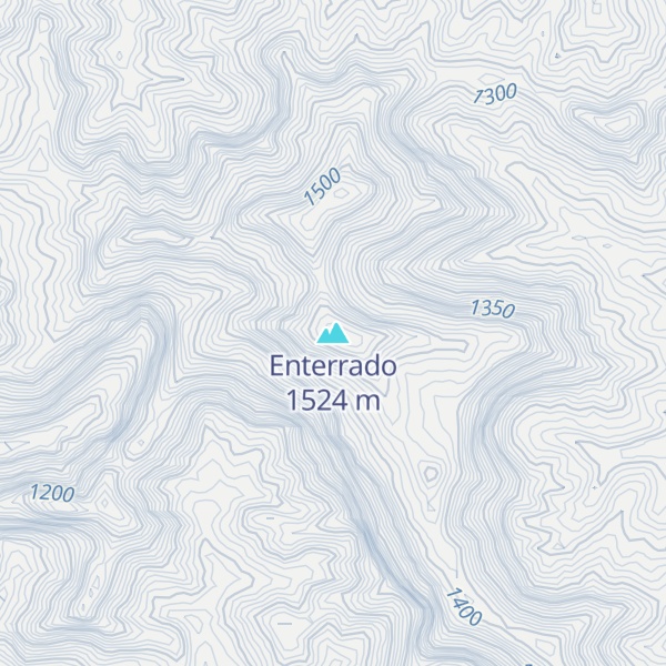 Map of Enterrado
