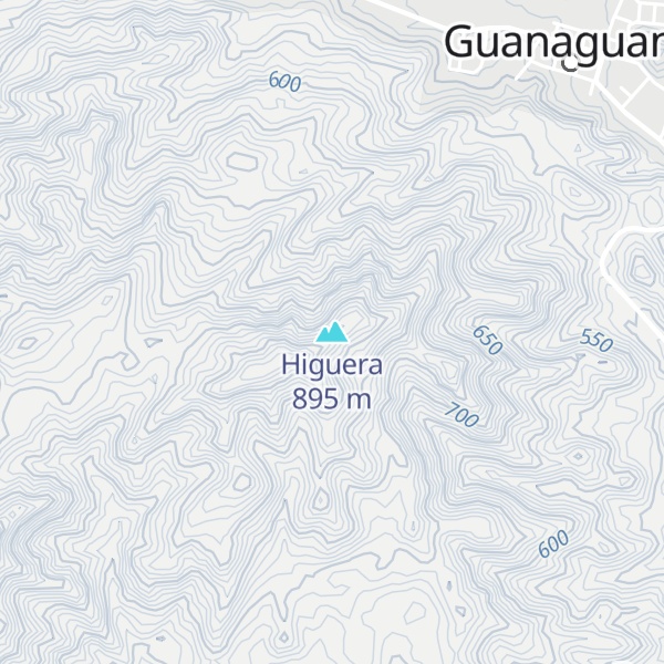 Map of Higuera