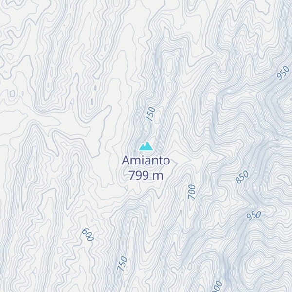 Map of Amianto