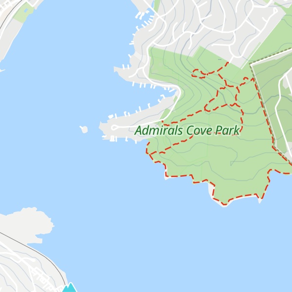 Map of Rocky Bluff