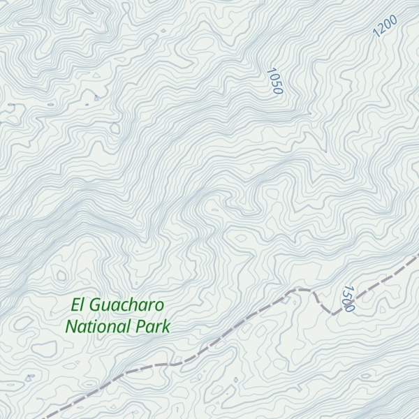 Map of Cerro Periquito