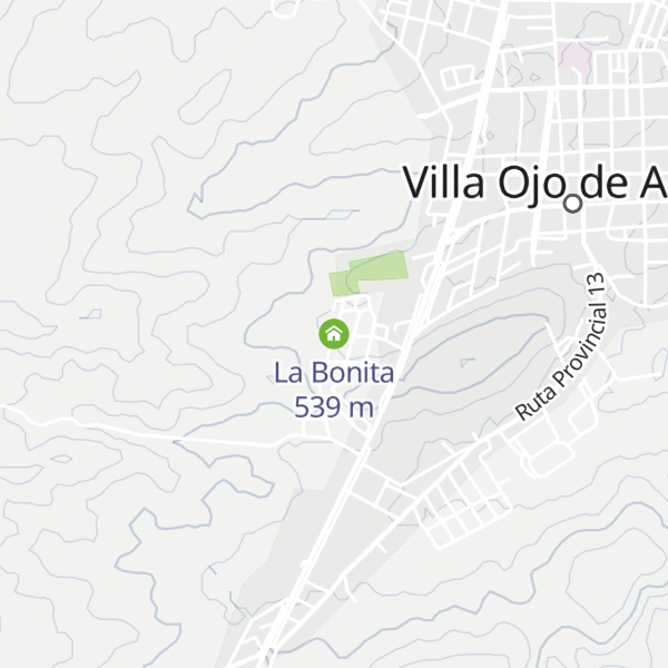 Map of La Bonita