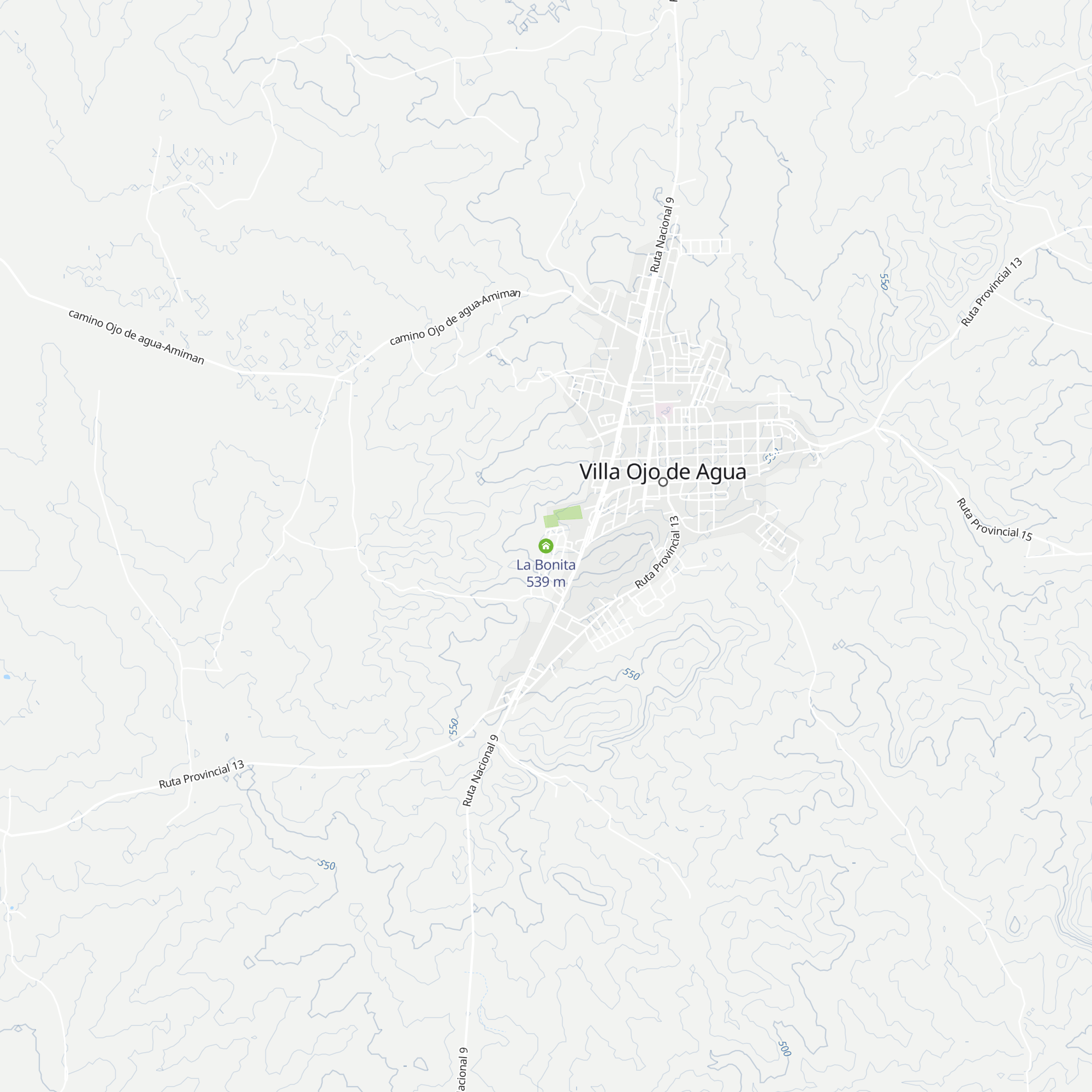 La Bonita map