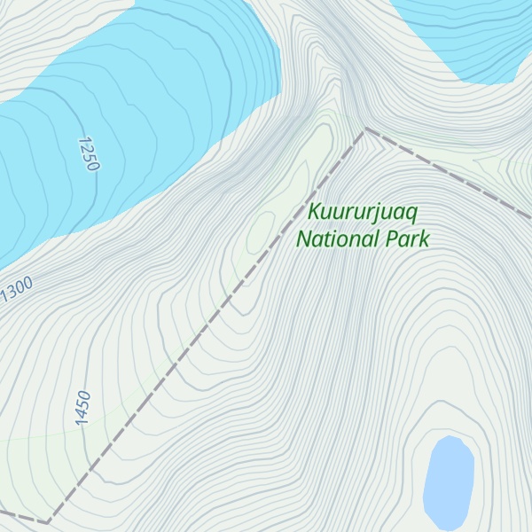 Map of Mount Caubvick