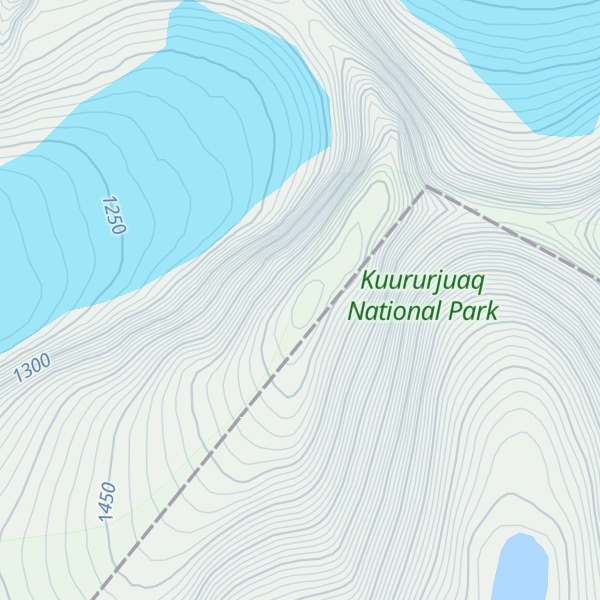 Map of Mont D'Iberville