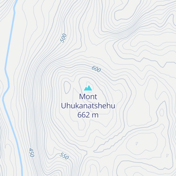 Map of Mont Uhukanatshehu
