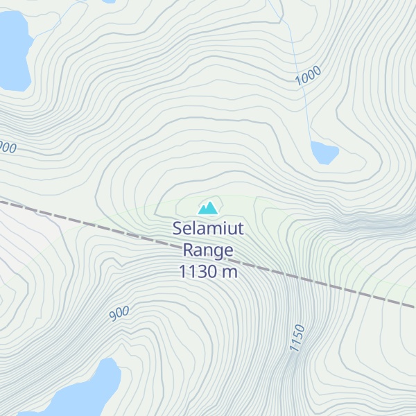 Map of Selamiut Range