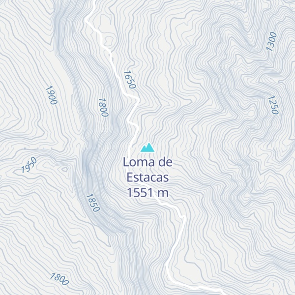 Map of Loma de Estacas