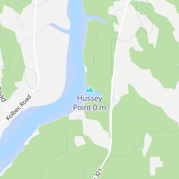 Map of Hussey Point