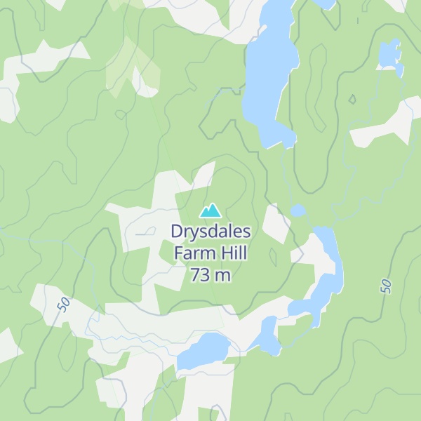 Map of Drysdales Farm Hill