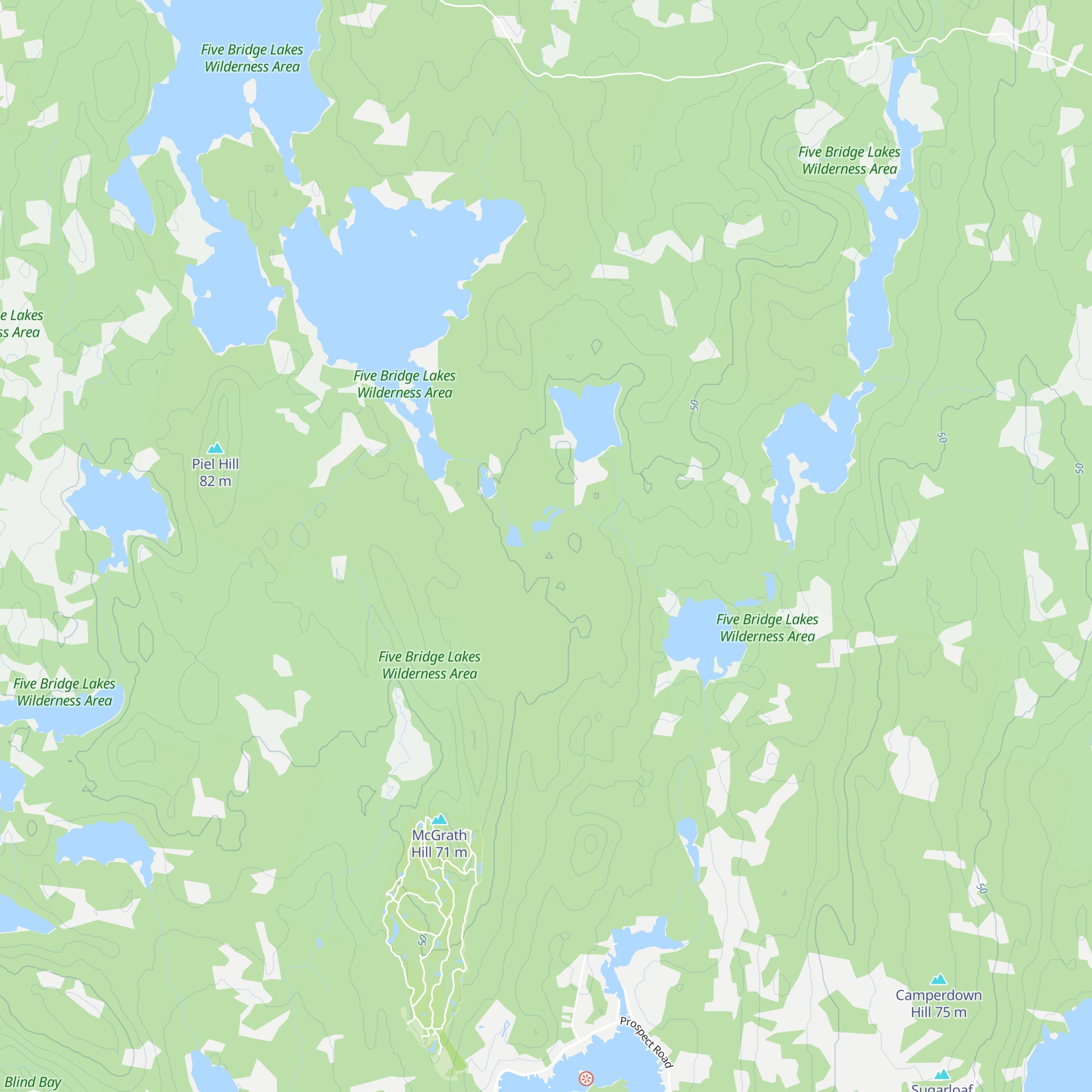 Old Scout Cabin map