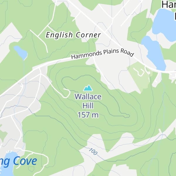 Map of Wallace Hill