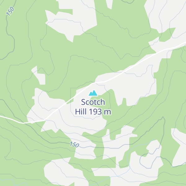 Map of Scotch Hill