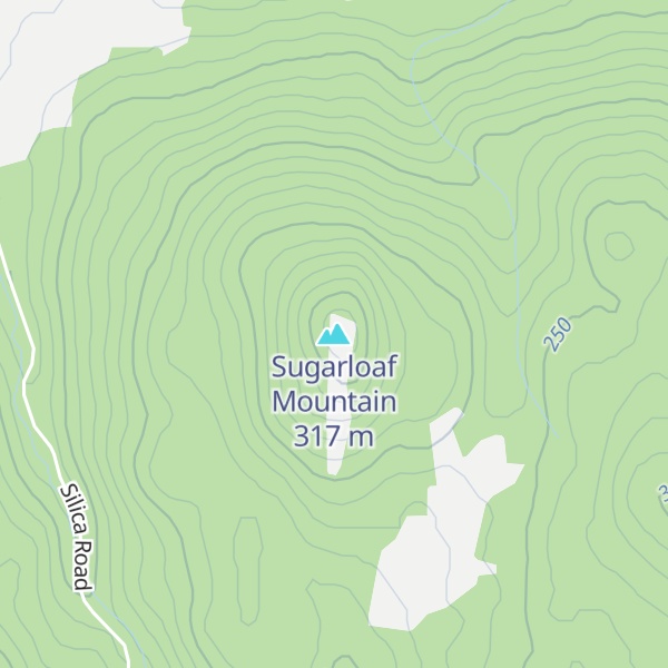 Map of Sugarloaf Mountain