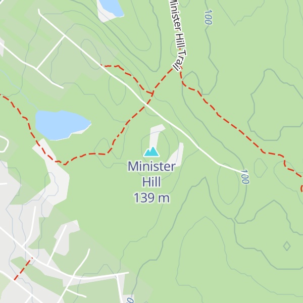 Map of Minister Hill