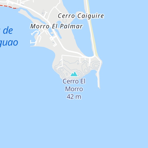 Map of Cerro El Morro