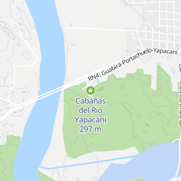Map of Cabañas del Rio Yapacani