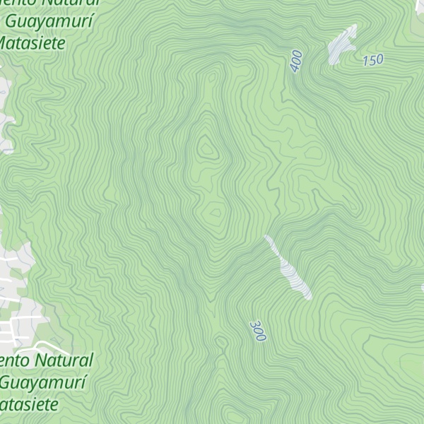 Map of Cerro de Matasiete