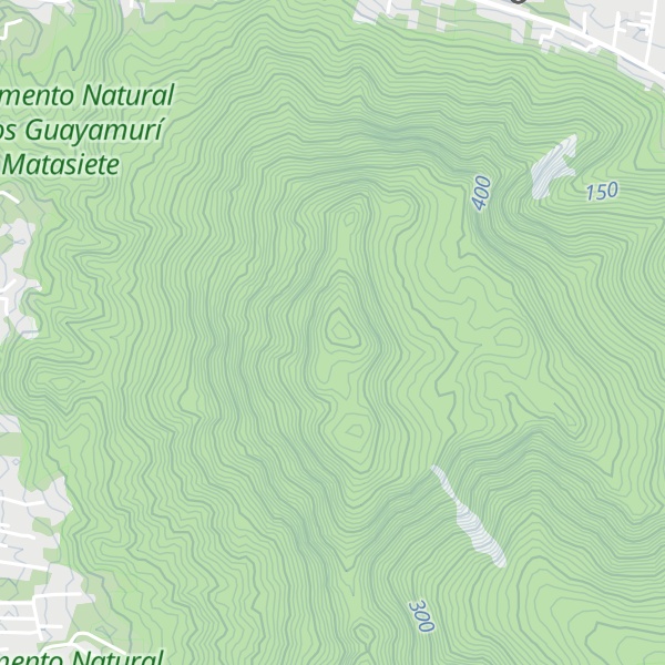 Map of Cerro Matasiete