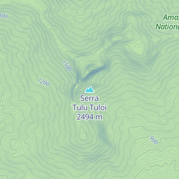 Map of Serra Tulu Tuloi