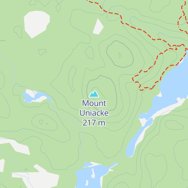 Map of Mount Uniacke