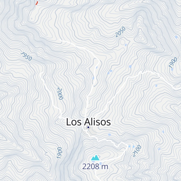 Map of Cerro Mesón