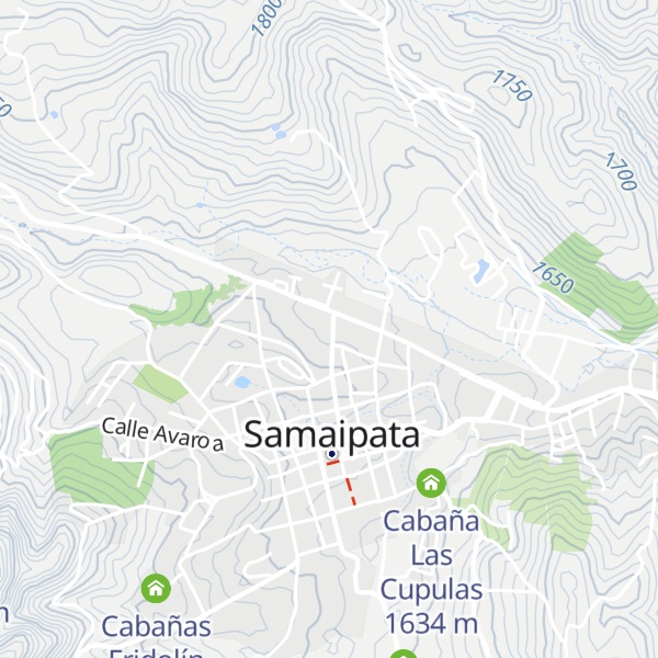 Map of Cabañas Los Tordos del Parral
