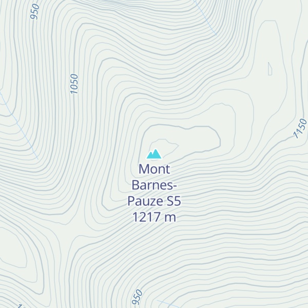 Map of Mont Barnes-Pauze S5