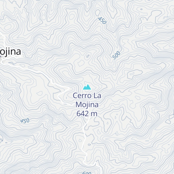 Map of Cerro La Mojina