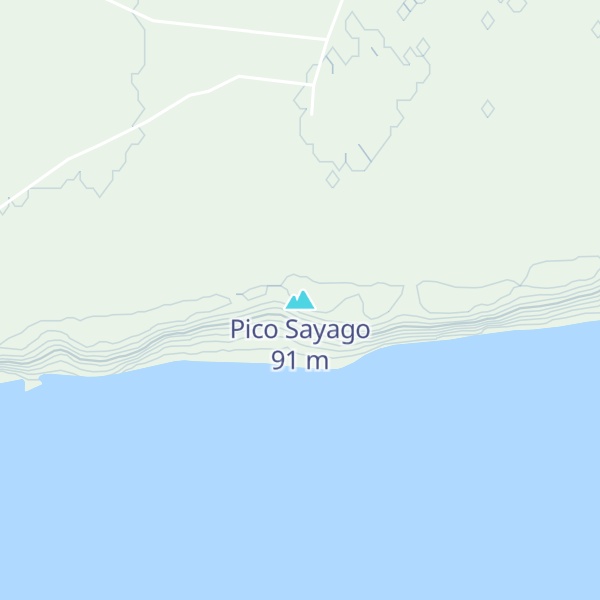 Map of Pico Sayago